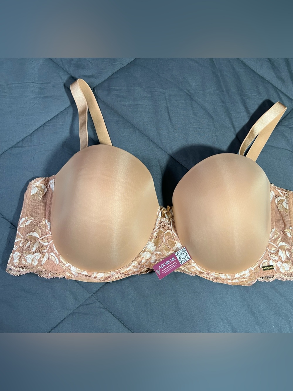 Adore Me Blush Lace T-Shirt Bra